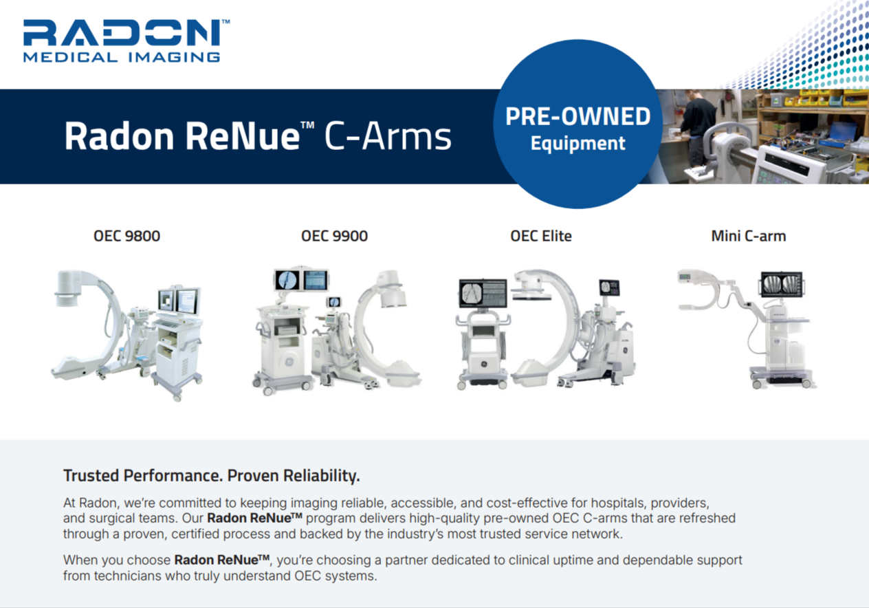 refurbished c-arms x-ray equipment